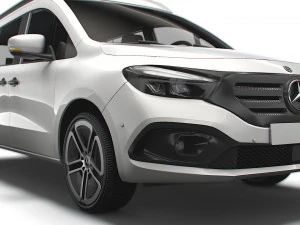 Mercedes Benz EQT Marco Polo 2023 3D Model