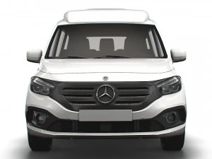 Mercedes Benz EQT Marco Polo 2023 3D Model