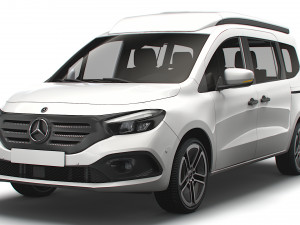 Mercedes Benz EQT Marco Polo 2023 Modello 3D