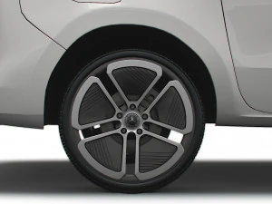 Mercedes Benz EQT Marco Polo 2023 3D Model