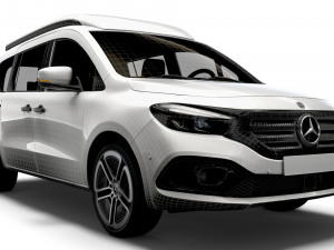 Mercedes Benz EQT Marco Polo 2023 Modello 3D
