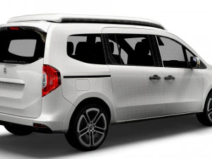 Mercedes Benz EQT Marco Polo 2023 3D Model