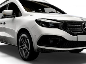 Mercedes Benz EQT Marco Polo 2023 3D Model