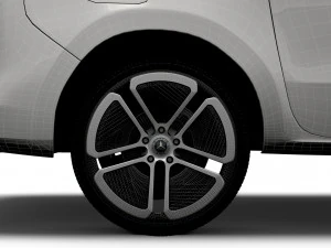 Mercedes Benz EQT Marco Polo 2023 3D Model