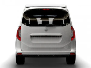 Mercedes Benz EQT Marco Polo 2023 3D Model