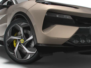 Lotus Eletre UK spec 2023 3D Model