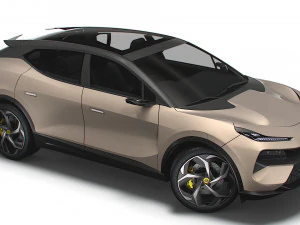 Lotus Eletre UK spec 2023 3D Model