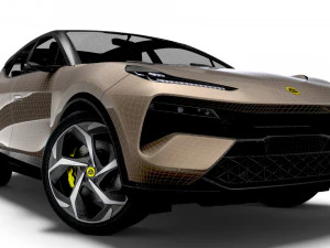 Lotus Eletre UK spec 2023 3D Model