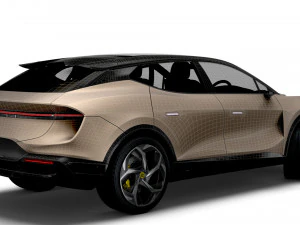 Lotus Eletre UK spec 2023 3D Model