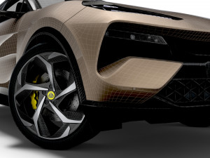 Lotus Eletre UK spec 2023 3D Modell
