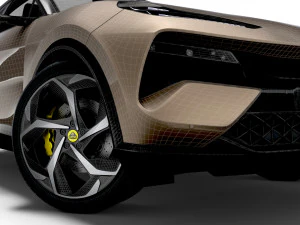 Lotus Eletre UK spec 2023 3D Model