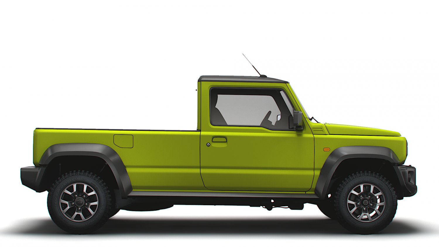 Suzuki Jimny PIckup 2023 3D Model in SUV 3DExport