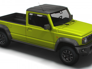 Suzuki Jimny PIckup 2023 Modelo 3D