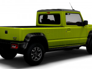 Suzuki Jimny PIckup 2023 Modelo 3D