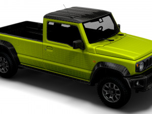 Suzuki Jimny PIckup 2023 Modelo 3D