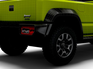 Suzuki Jimny PIckup 2023 Modelo 3D