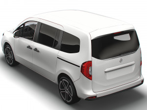 Mercedes Benz EQT LWB 2023 3D Модель