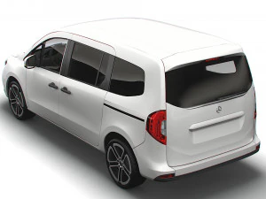 Mercedes Benz EQT LWB 2023 3D Model
