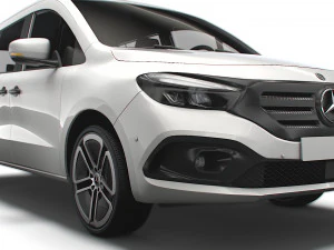 Mercedes Benz EQT LWB 2023 3D Model