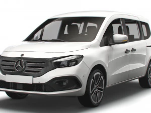 Mercedes Benz EQT LWB 2023 3D Model