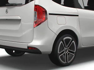 Mercedes Benz EQT LWB 2023 3D Model