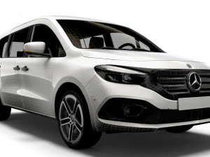 Mercedes Benz EQT LWB 2023 3D Model