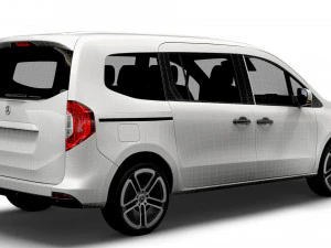 Mercedes Benz EQT LWB 2023 3D Model