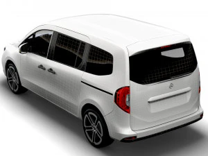 Mercedes Benz EQT LWB 2023 3D Model