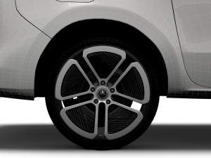 Mercedes Benz EQT LWB 2023 3D Модель