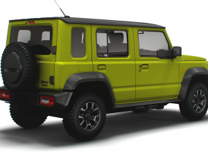 Maruti Suzuki Jimny AllGrip 5Door 2023 3D Model