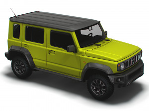 Maruti Suzuki Jimny AllGrip 5Door 2023 3D Model