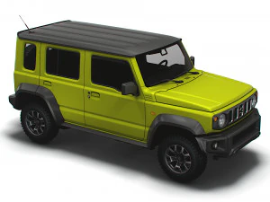 Maruti Suzuki Jimny AllGrip 5Door 2023 3D Model