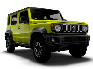 Maruti Suzuki Jimny AllGrip 5Door 2023 3D Model