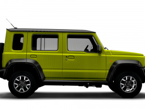 Maruti Suzuki Jimny AllGrip 5Door 2023 3D Model