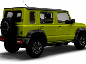 Maruti Suzuki Jimny AllGrip 5Door 2023 3D Model