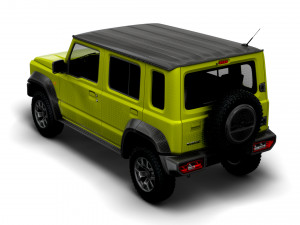 Maruti Suzuki Jimny AllGrip 5Door 2023 3D Model