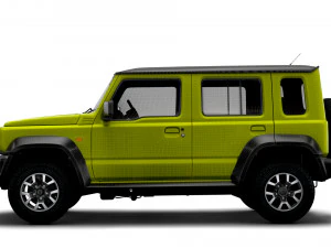 Maruti Suzuki Jimny AllGrip 5Door 2023 3D Model