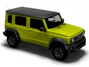 Maruti Suzuki Jimny AllGrip 5Door 2023 3D Model