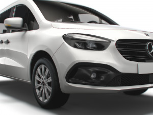 Mercedes Benz Citan Micro Camper LWB 2023 Modelo 3D