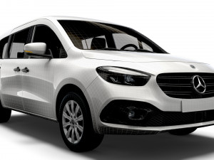 Mercedes Benz Citan Micro Camper LWB 2023 Modelo 3D