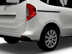 Mercedes Benz Citan Micro Camper LWB 2023 Modelo 3D