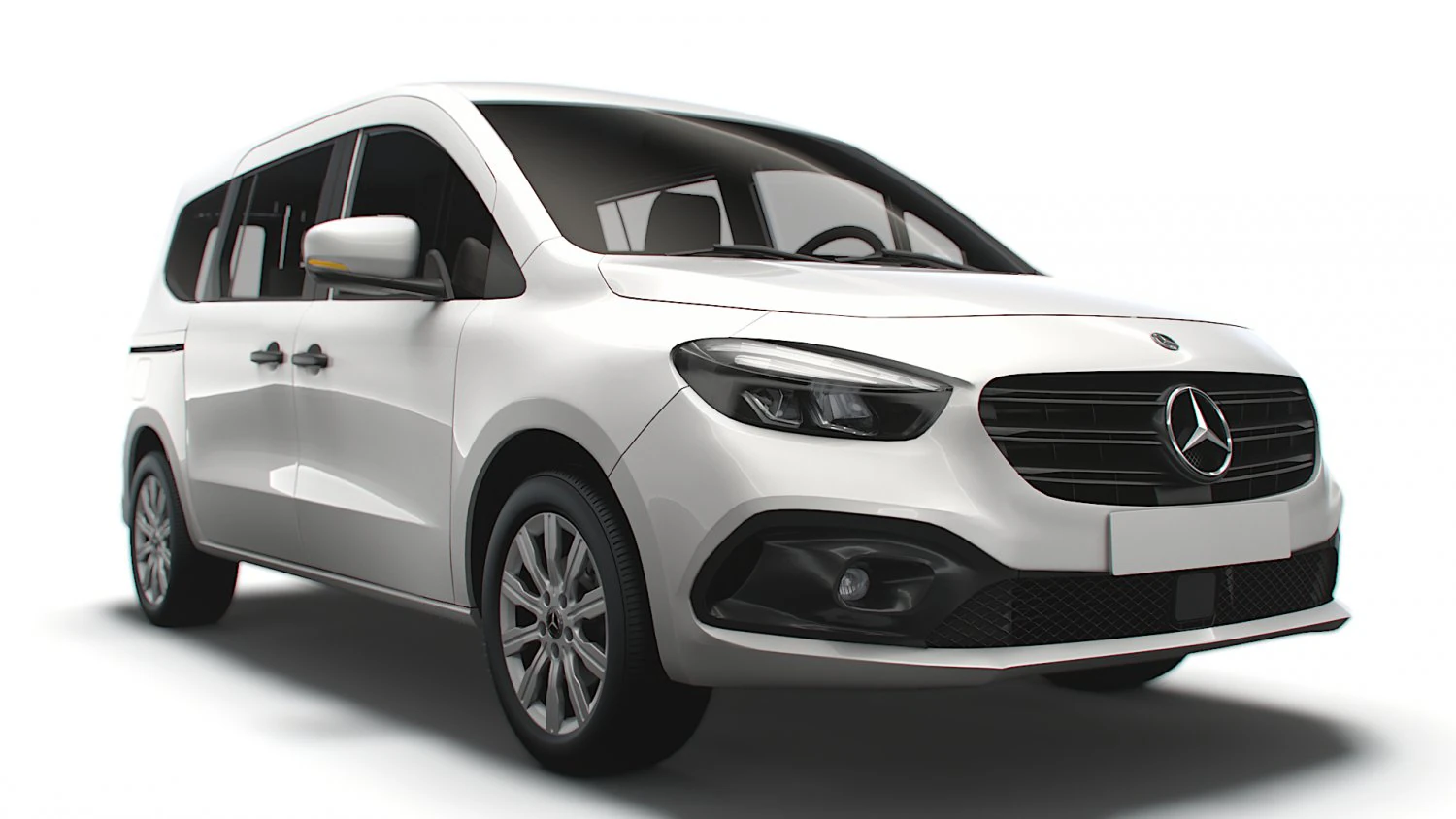 Mercedes Benz Citan Tourer LWB 2023 Modelo 3D .c4d .max .obj .3ds .fbx .stl .blend 