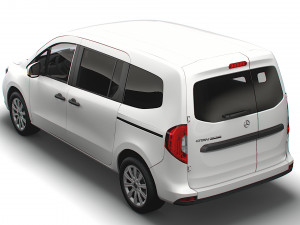 Mercedes Benz Citan Tourer LWB 2023 3D Model