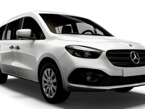 Mercedes Benz Citan Tourer LWB 2023 3D Model
