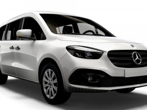 Mercedes Benz Citan Tourer LWB 2023 Modelo 3D