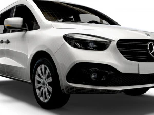 Mercedes Benz Citan Tourer LWB 2023 Modelo 3D