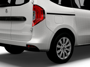 Mercedes Benz Citan Tourer LWB 2023 3D Model