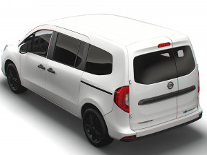 Nissan Townstar EV LWB Tourer 2023 3D Model