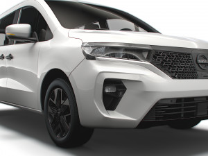 Nissan Townstar EV LWB Tourer 2023 3D Model