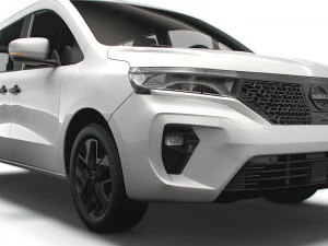 Nissan Townstar EV LWB Tourer 2023 3D Model